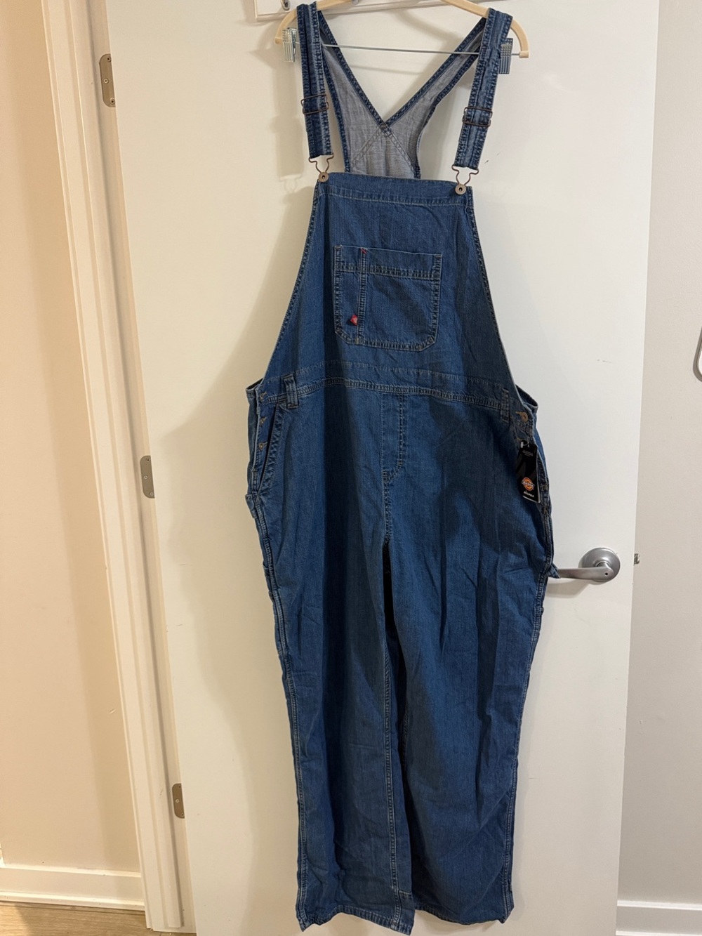 Dickies Blue Denim Overalls Jumpsuit